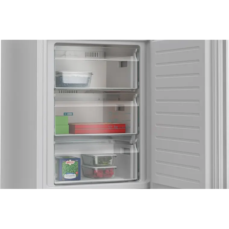 SIEMENS iQ300, Refrigerador combi de libre instalación, 186 x 60 cm, Blanco, Total noFrost 7