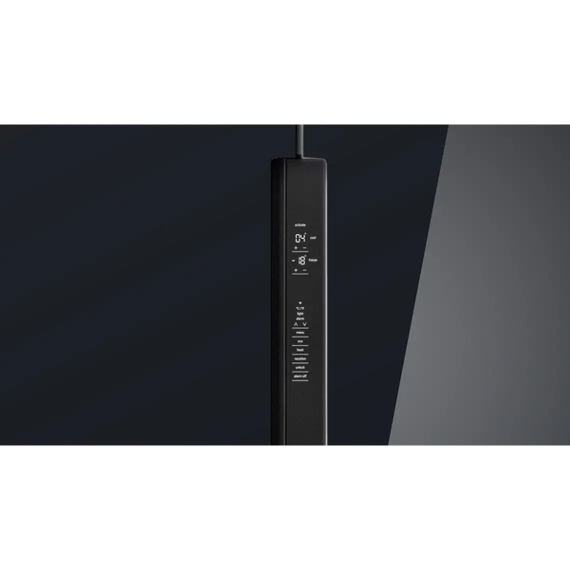 SIEMENS iQ700, Refrigerador French Door con puertas de cristal, 183 x 90.5 cm, Negro, Total noFrost 3