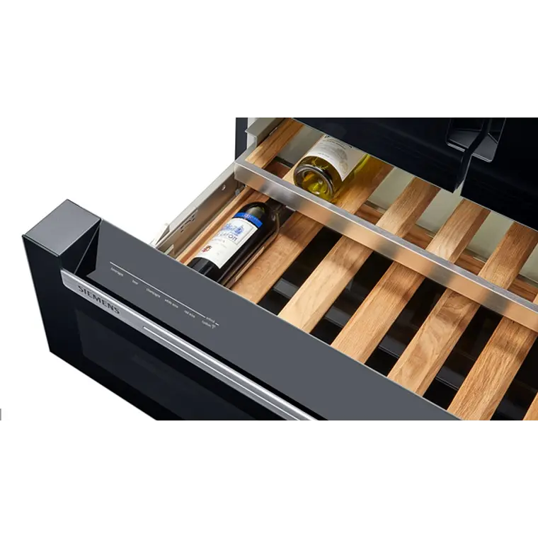 SIEMENS iQ700, Refrigerador French Door con puertas de cristal, 183 x 90.5 cm, Negro, Total noFrost 4