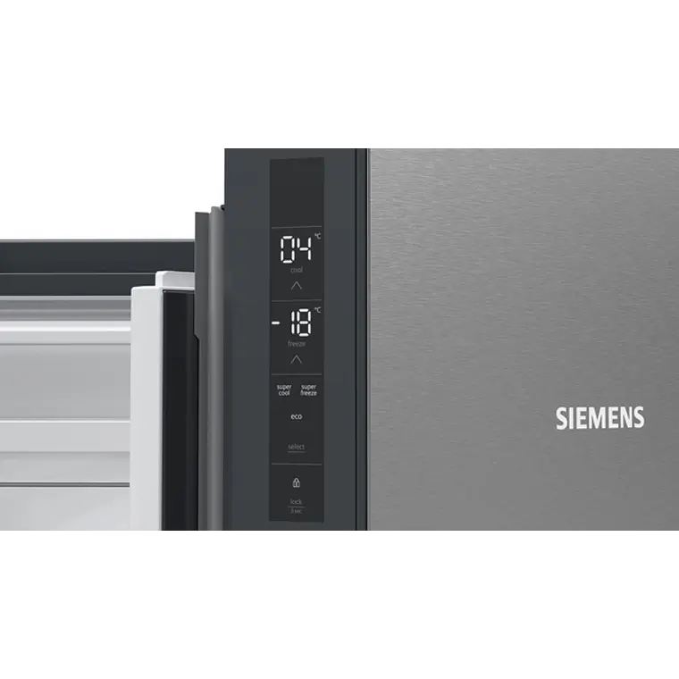 SIEMENS iQ300, Multipuerta, 183 x 90.5 cm, Acero inoxidable 5