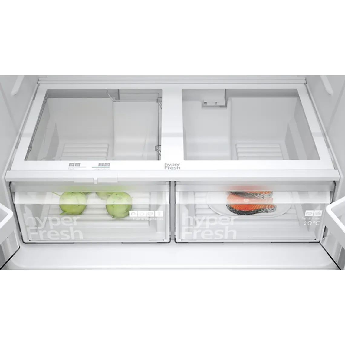 SIEMENS iQ300, Multipuerta, 183 x 90.5 cm, Acero inoxidable 7