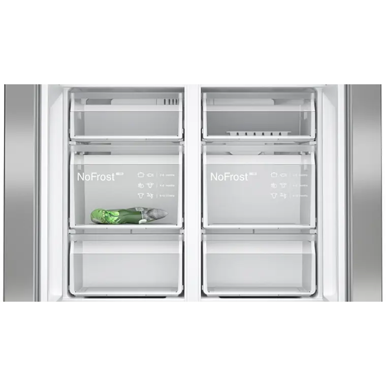 SIEMENS iQ300, Multipuerta, 183 x 90.5 cm, Acero inoxidable 8