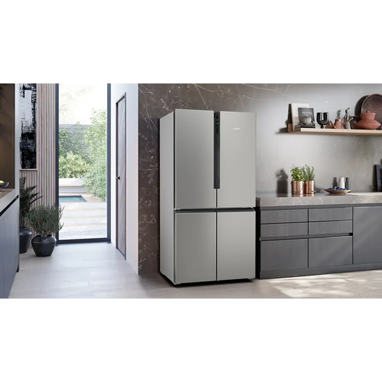 SIEMENS iQ300, Multipuerta, 183 x 90.5 cm, Acero inoxidable 3