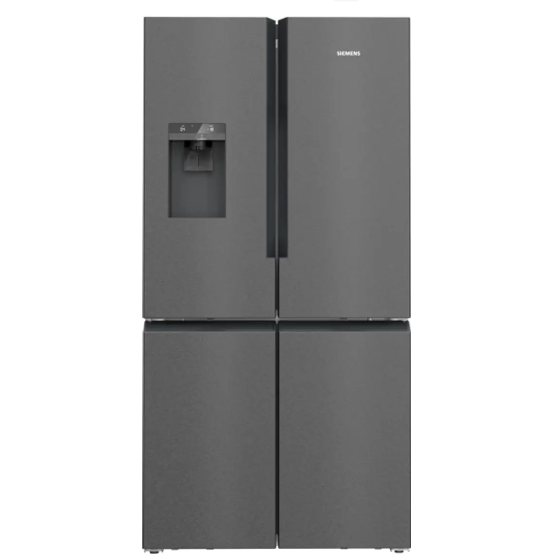 SIEMENS iQ700, Multipuerta, 183 x 90.5 cm, Acero negro antihuellas, Total noFrost 1
