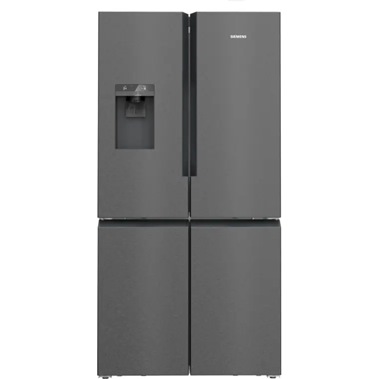 SIEMENS iQ700, Multipuerta, 183 x 90.5 cm, Acero negro antihuellas, Total noFrost 1