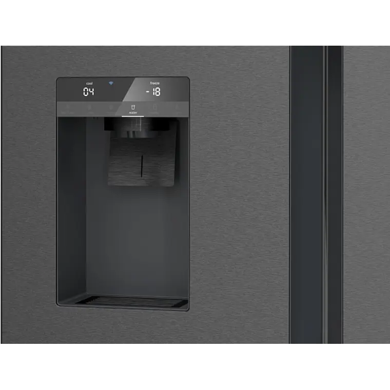 SIEMENS iQ700, Multipuerta, 183 x 90.5 cm, Acero negro antihuellas, Total noFrost 5