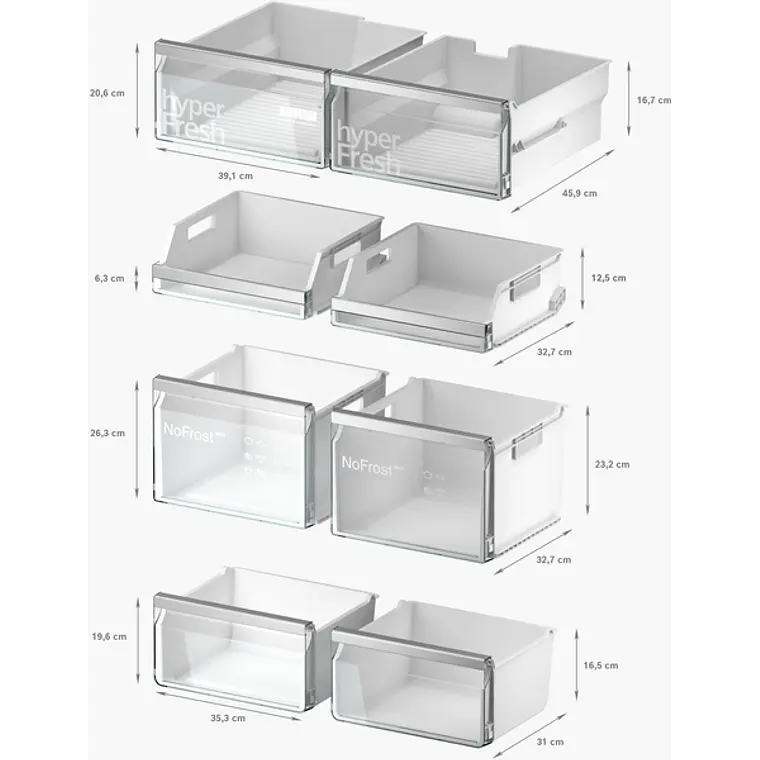 SIEMENS iQ500, Multipuerta, 183 x 90.5 cm, Acero negro antihuellas, Total noFrost 10