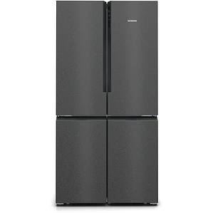 SIEMENS iQ300, Multipuerta, 183 x 90.5 cm, Acero negro antihuellas, Total noFrost