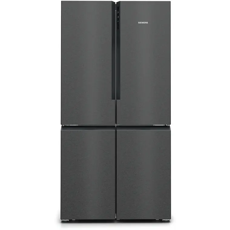 SIEMENS iQ300, Multipuerta, 183 x 90.5 cm, Acero negro antihuellas, Total noFrost 1