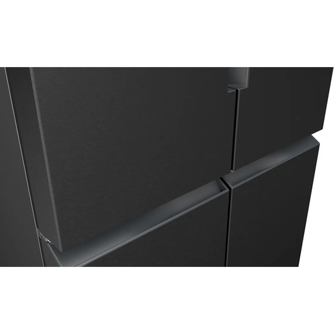 SIEMENS iQ300, Multipuerta, 183 x 90.5 cm, Acero negro antihuellas, Total noFrost 10