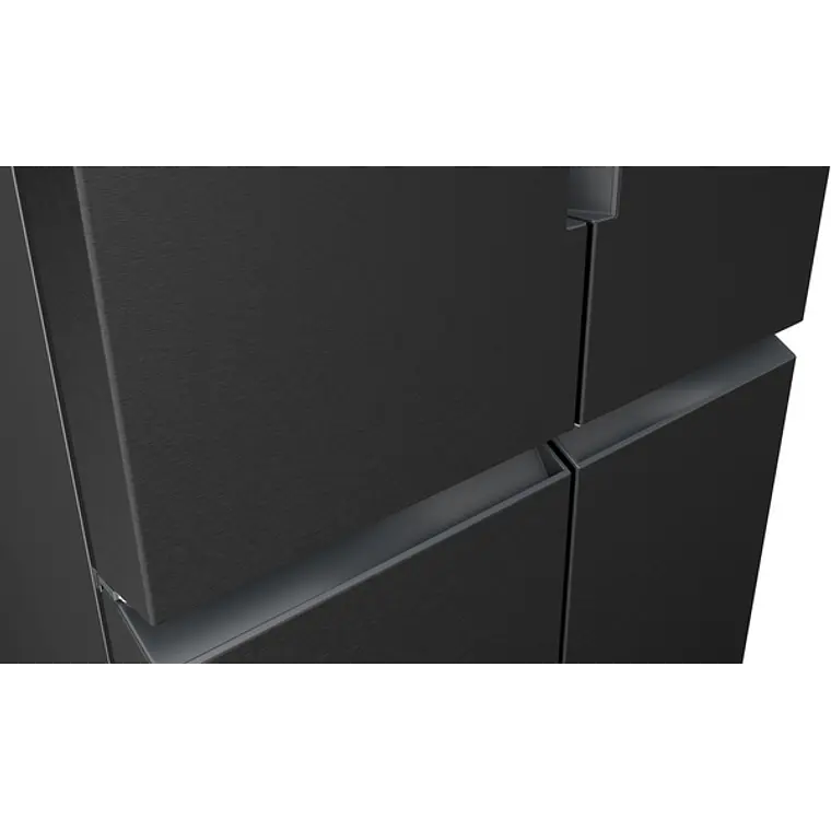 SIEMENS iQ300, Multipuerta, 183 x 90.5 cm, Acero negro antihuellas, Total noFrost 10