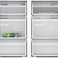 SIEMENS iQ300, Multipuerta, 183 x 90.5 cm, Acero negro antihuellas, Total noFrost - Miniatura 7