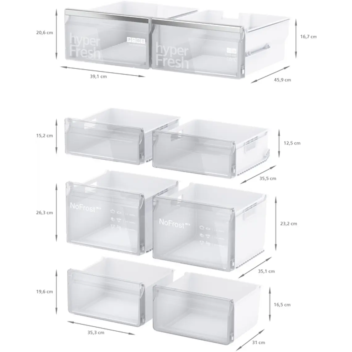 SIEMENS iQ300, Multipuerta, 183 x 90.5 cm, Acero negro antihuellas, Total noFrost 8