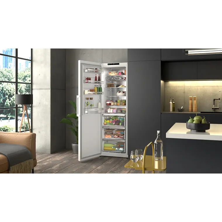 SIEMENS iQ300, Refrigerador de libre instalación, 186.2 x 59.5 cm, Blanco 5