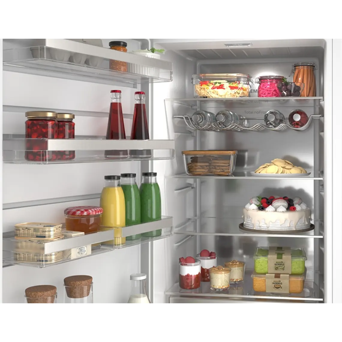 SIEMENS iQ300, Refrigerador de libre instalación, 186.2 x 59.5 cm, Blanco 6