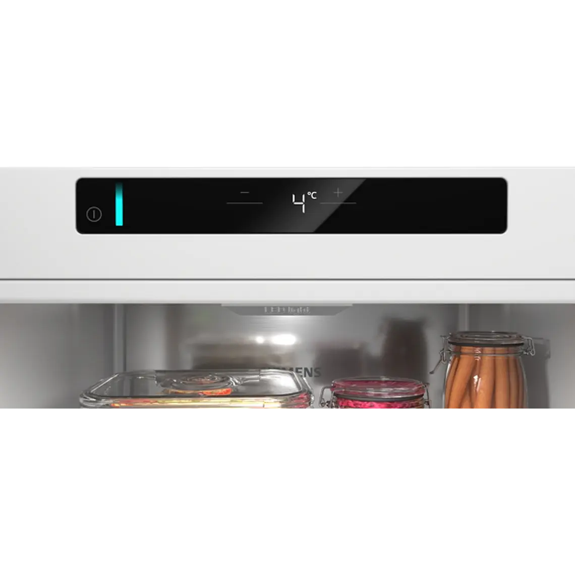 SIEMENS iQ300, Refrigerador de libre instalación, 186.2 x 59.5 cm, Inoxidable 3