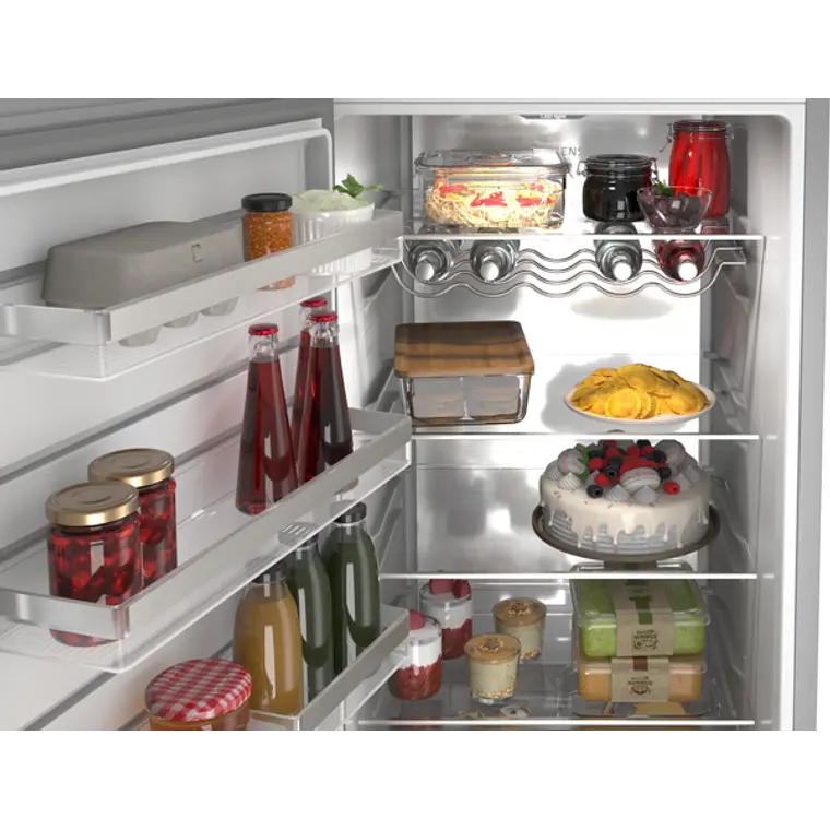 SIEMENS iQ300, Refrigerador de libre instalación, 186.2 x 59.5 cm, Inoxidable 7