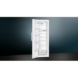 SIEMENS iQ300, Refrigerador de libre instalación, 186 x 60 cm, Blanco