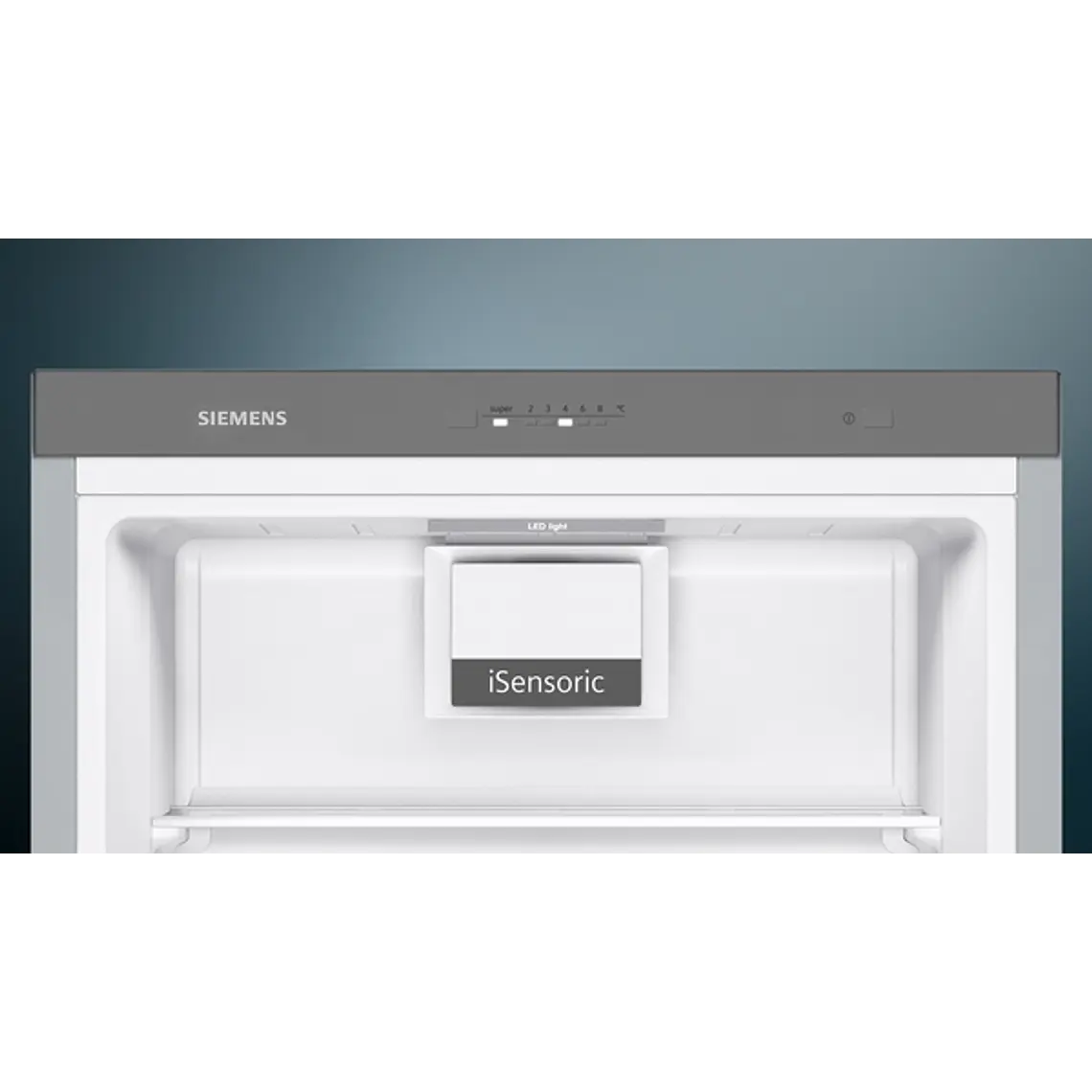 SIEMENS iQ300, Refrigerador de libre instalación, 186 x 60 cm, Acero inoxidable 6