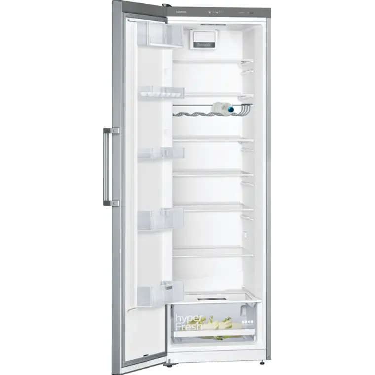 SIEMENS iQ300, Refrigerador de libre instalación, 186 x 60 cm, Acero inoxidable 4