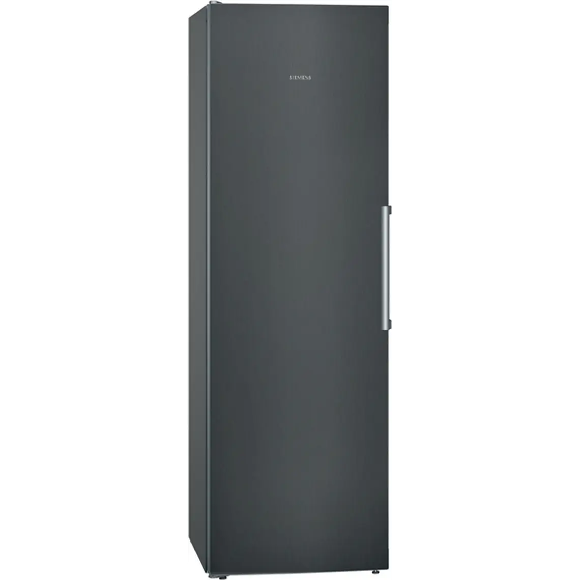 SIEMENS iQ300, Refrigerador de libre instalación, 186 x 60 cm, Acero negro antihuellas 1