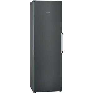 SIEMENS iQ300, Refrigerador de libre instalación, 186 x 60 cm, Acero negro antihuellas
