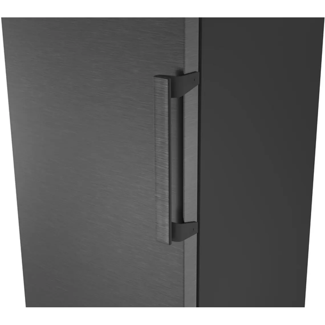 SIEMENS iQ300, Refrigerador de libre instalación, 186.2 x 59.5 cm, Acero negro antihuellas 5