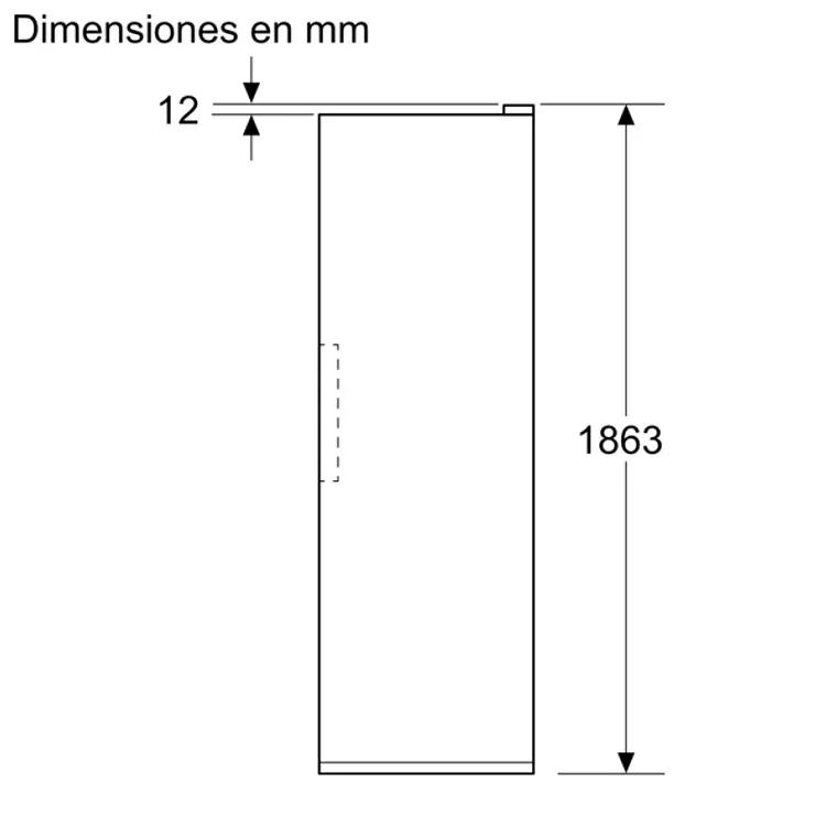 SIEMENS iQ500, Refrigerador de libre instalación, 186.2 x 59.5 cm, Acero negro antihuellas 15