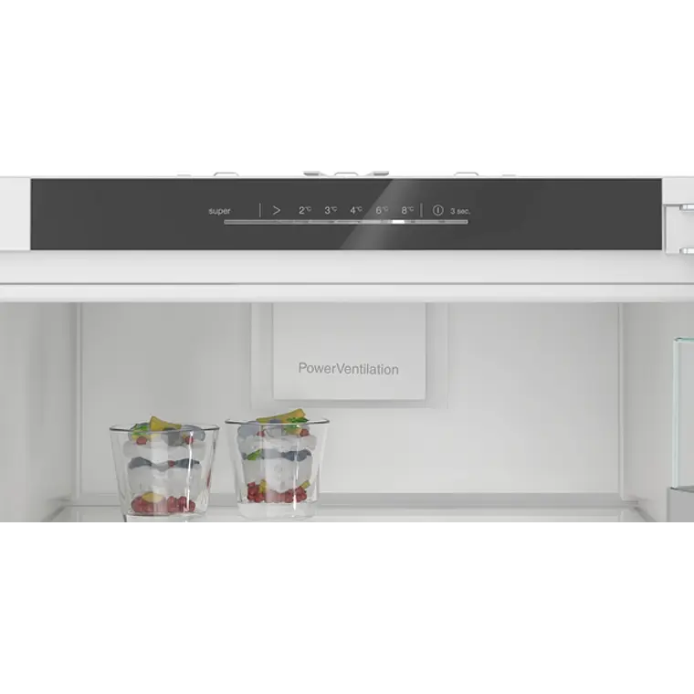 SIEMENS iQ500, Refrigerador integrable, 177.2 x 55.8 cm, Cierre SoftClose con puerta fija 3