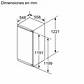 SIEMENS iQ500, Refrigerador integrable, 122.1 x 55.8 cm, Cierre SoftClose con puerta fija - Miniatura 9