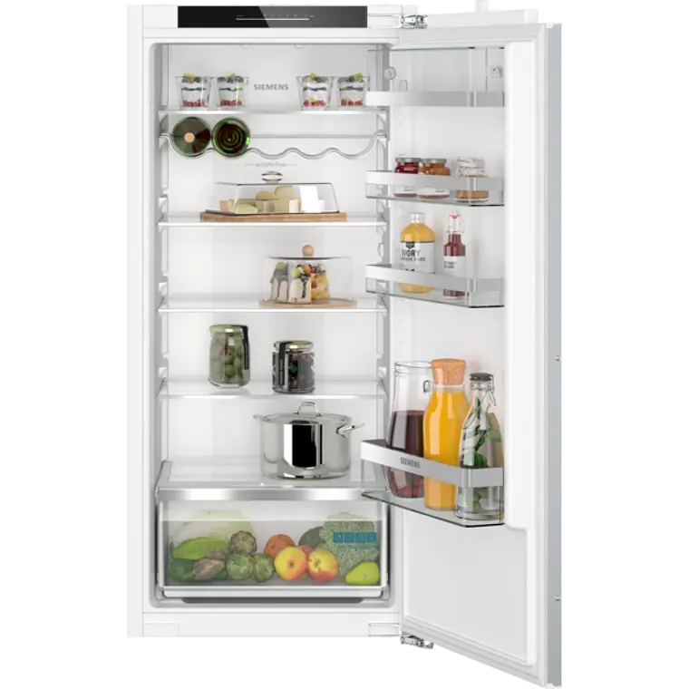 SIEMENS iQ500, Refrigerador integrable, 122.1 x 55.8 cm, Cierre SoftClose con puerta fija 1