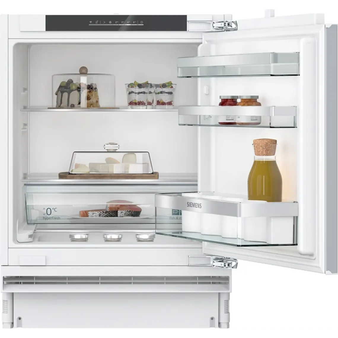 SIEMENS iQ500, Refrigerador bajo encimera, 82 x 59.8 cm, Cierre SoftClose con puerta fija 1