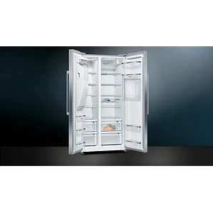iQ500, Refrigerador americano, 178.7 x 90.8 cm, Acero inoxidable