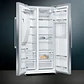 iQ500, Refrigerador americano, 178.7 x 90.8 cm, Acero inoxidable - Miniatura 2