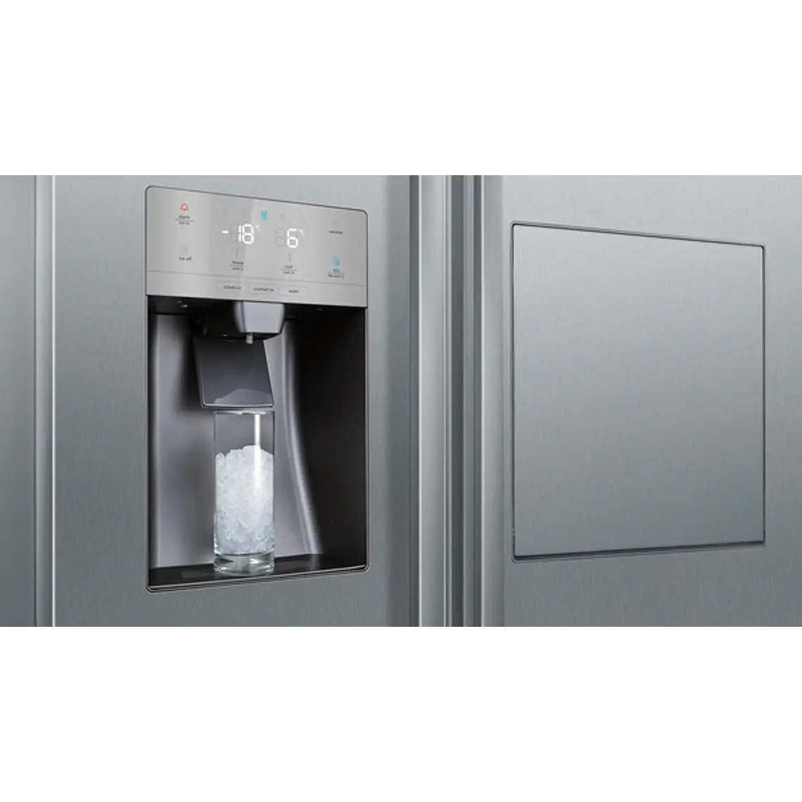 iQ500, Refrigerador americano, 178.7 x 90.8 cm, Acero inoxidable 5