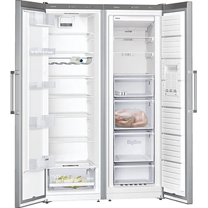 Set de refrigerador y congelador de 1 puerta y accesorio, GS36NVIEP + KS36VVIEP + KS39ZAL00