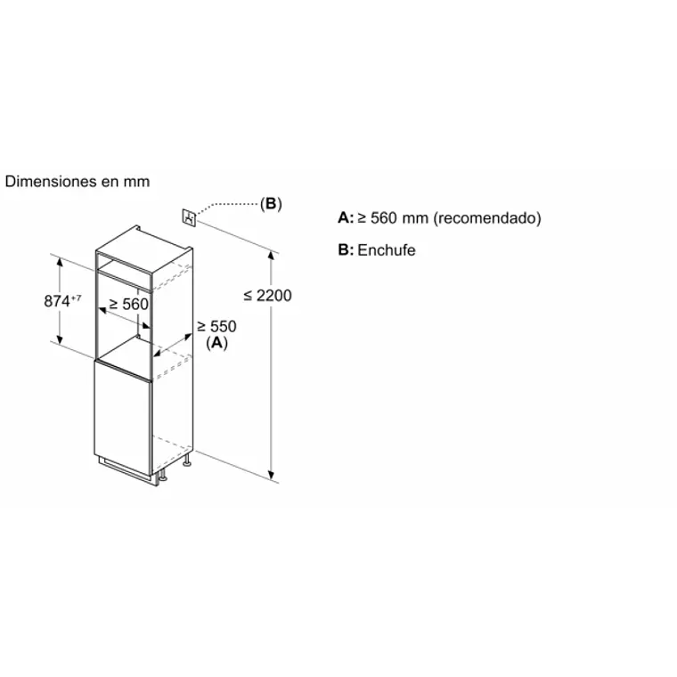 SIEMENS iQ300, Congelador integrable, 87.4 x 55.8 cm, Puerta fija 8
