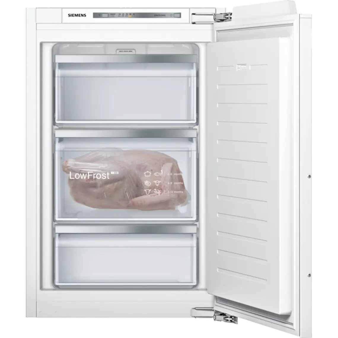 SIEMENS iQ300, Congelador integrable, 87.4 x 55.8 cm, Puerta fija 1