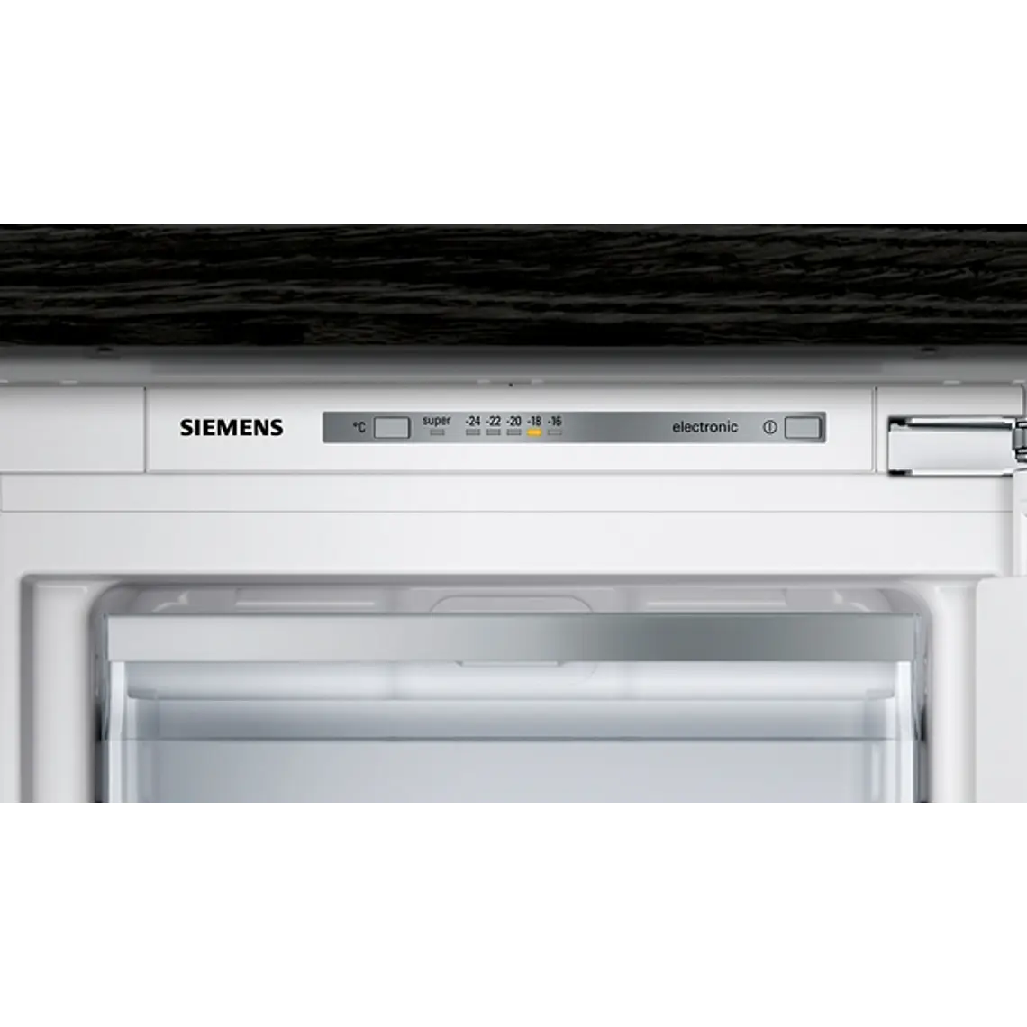 SIEMENS iQ300, Congelador integrable, 71.2 x 55.8 cm, Puerta fija 4