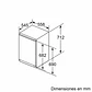 SIEMENS iQ300, Congelador integrable, 71.2 x 55.8 cm, Puerta fija - Miniatura 10