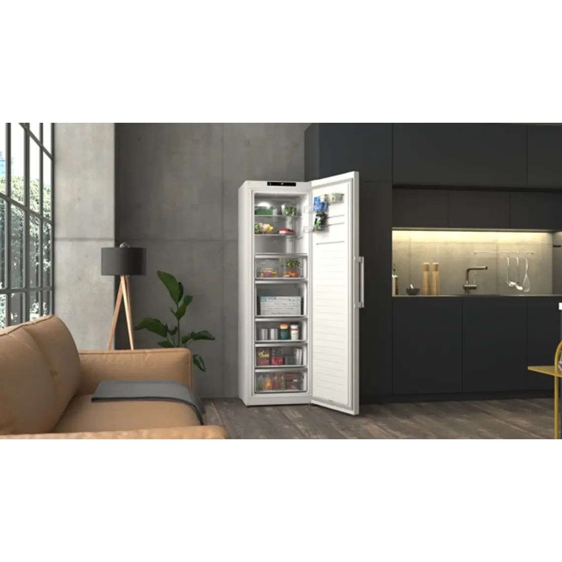 SIEMENS iQ300, Congelador de libre instalación, 186.2 x 59.5 cm, Blanco 5