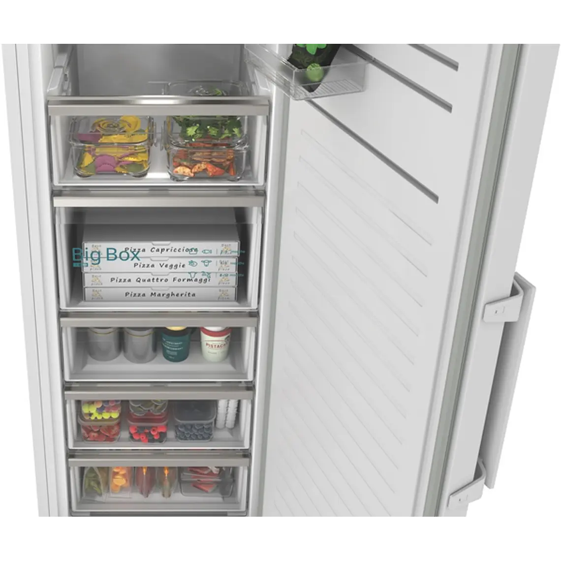 SIEMENS iQ300, Congelador de libre instalación, 186.2 x 59.5 cm, Blanco 6