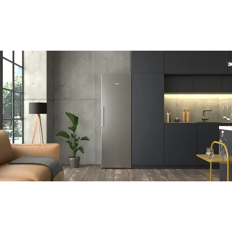 SIEMENS iQ300, Congelador de libre instalación, 186.2 x 59.5 cm, Inoxidable 4