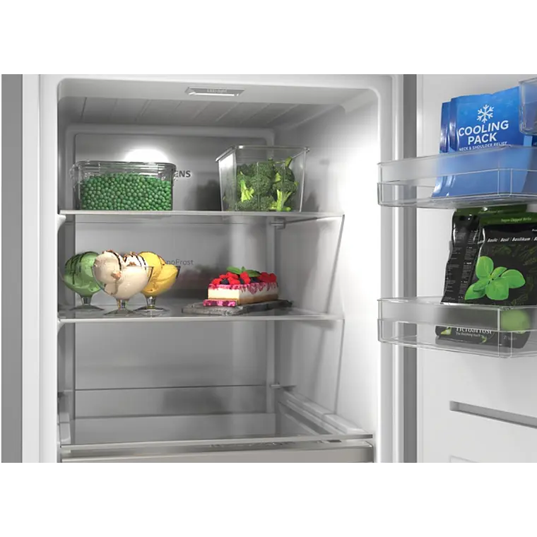 SIEMENS iQ300, Congelador de libre instalación, 186.2 x 59.5 cm, Inoxidable 6