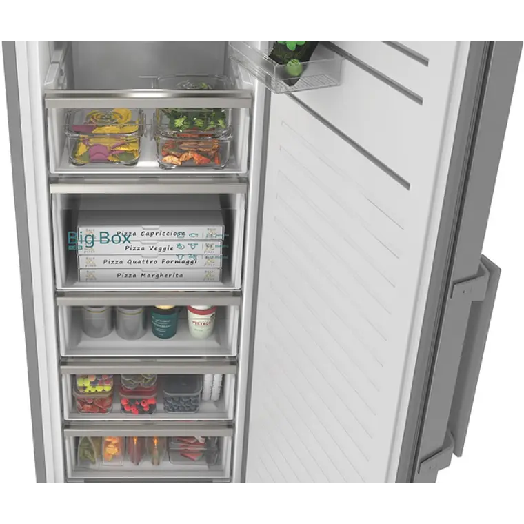 SIEMENS iQ300, Congelador de libre instalación, 186.2 x 59.5 cm, Inoxidable 6