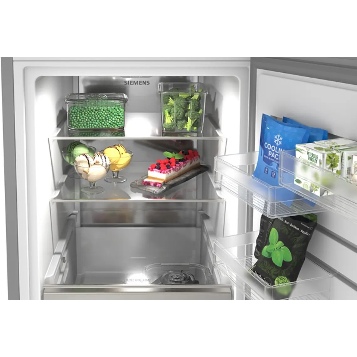 SIEMENS iQ300, Congelador de libre instalación, 186.2 x 59.5 cm, Inoxidable 7
