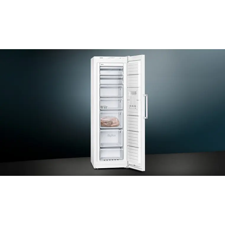 SIEMENS iQ300, Congelador de libre instalación, 186 x 60 cm, Blanco 4