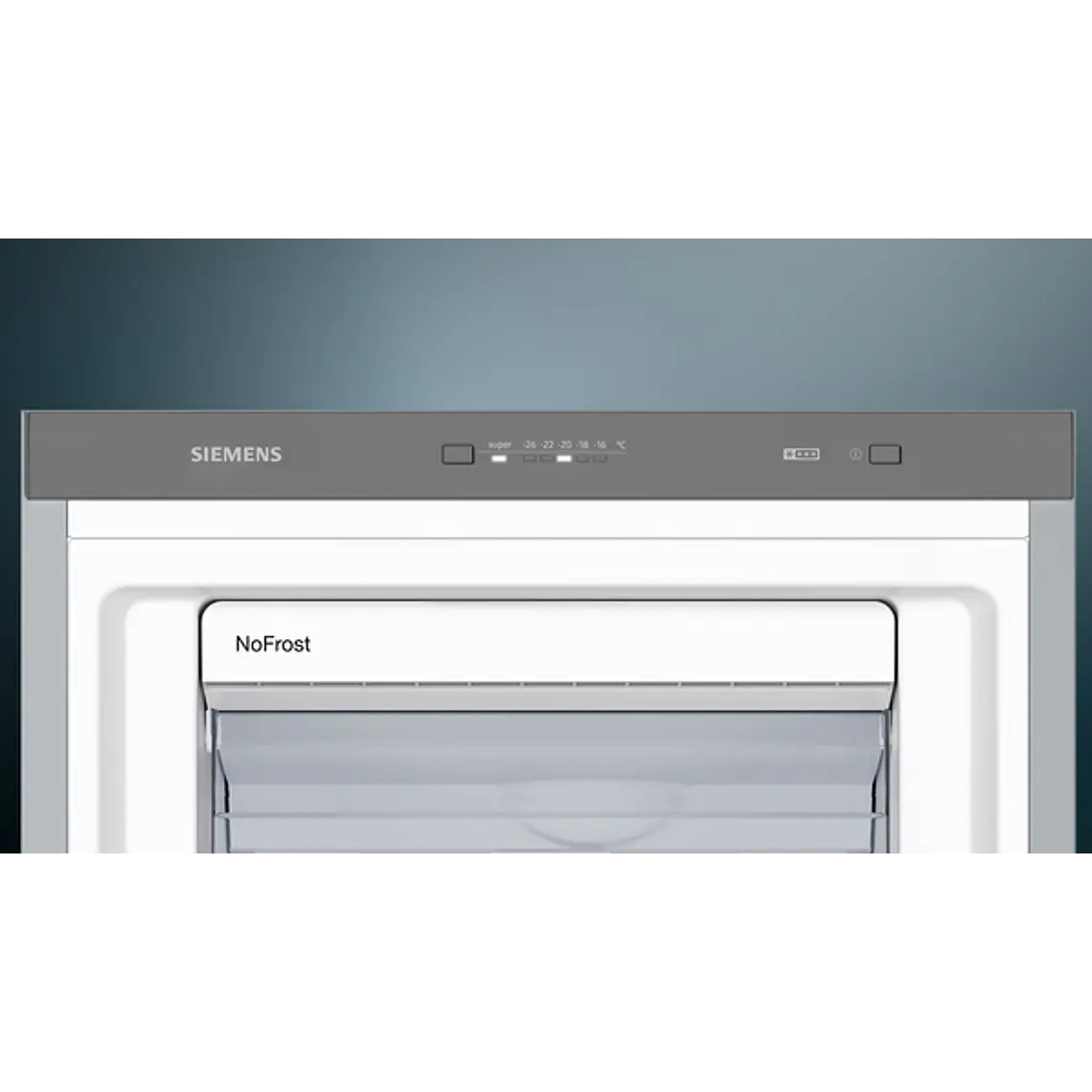 SIEMENS iQ300, Congelador de libre instalación, 186 x 60 cm, Acero inoxidable 2