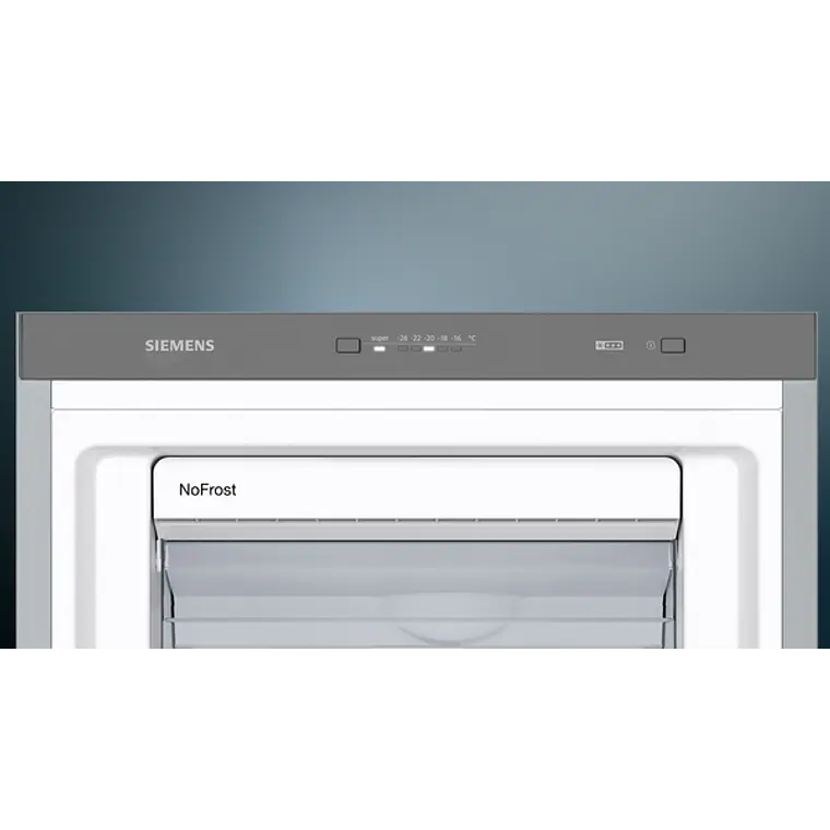 SIEMENS iQ300, Congelador de libre instalación, 186 x 60 cm, Acero inoxidable 2
