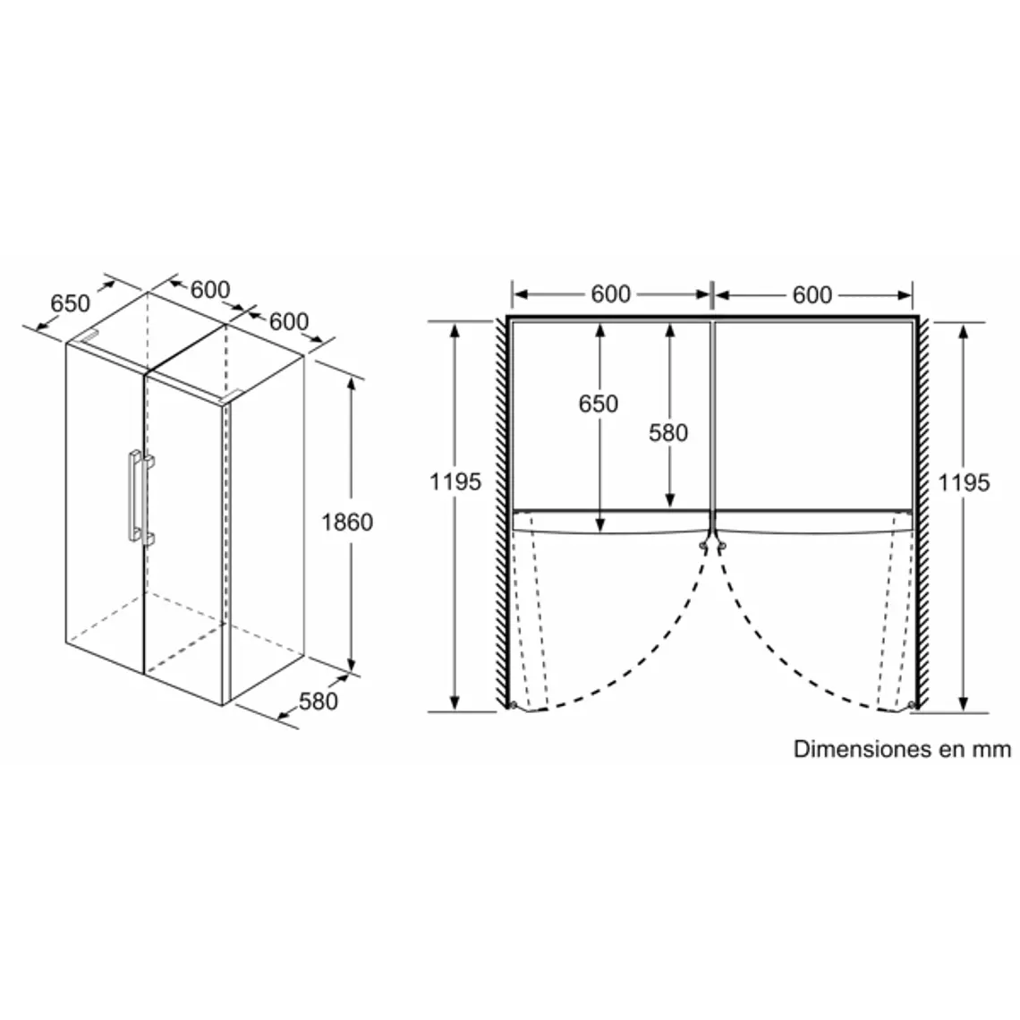 SIEMENS iQ300, Congelador de libre instalación, 186 x 60 cm, Acero inoxidable 14